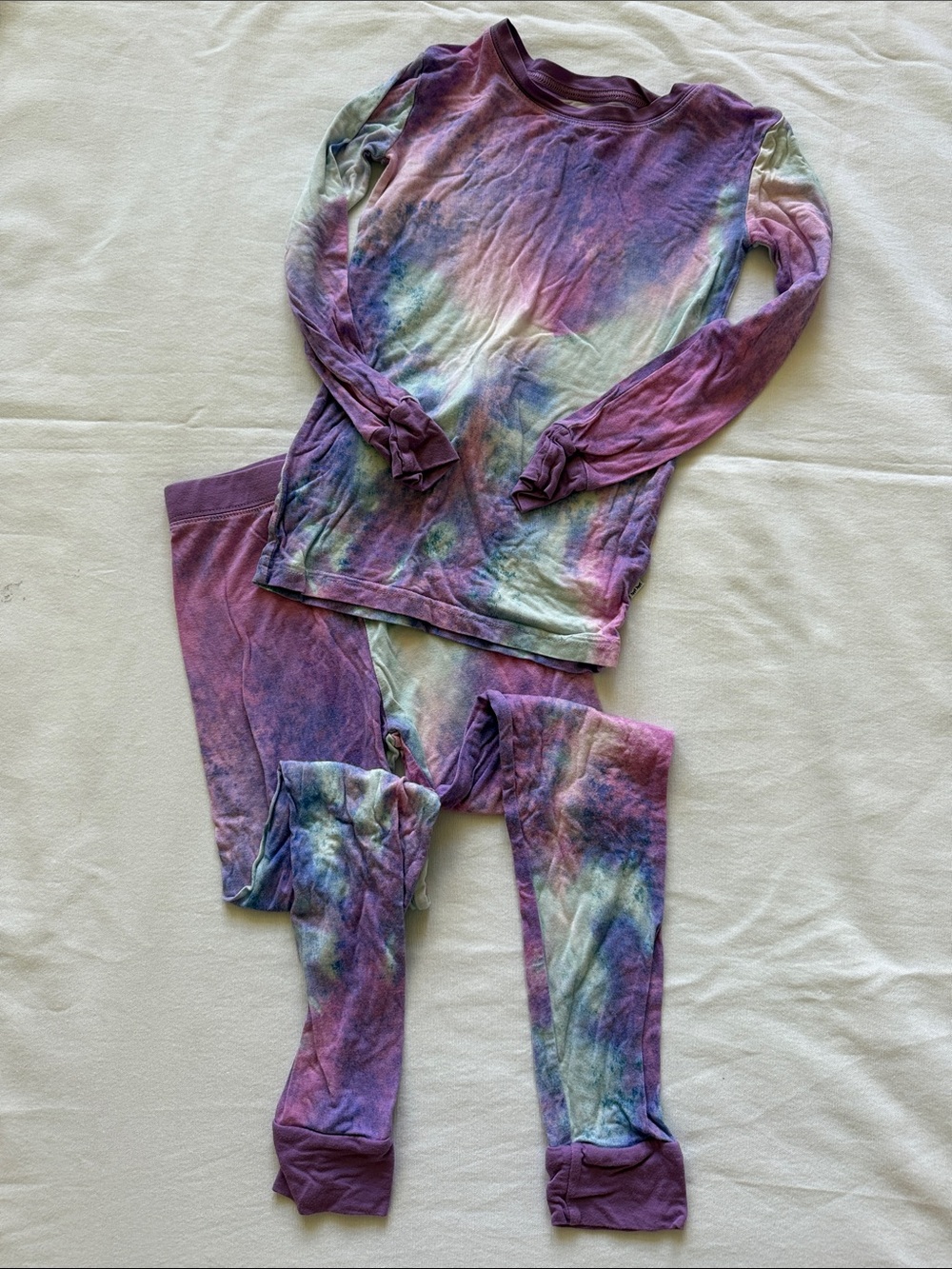 Little Sleepies Tie Dye Pajama Set